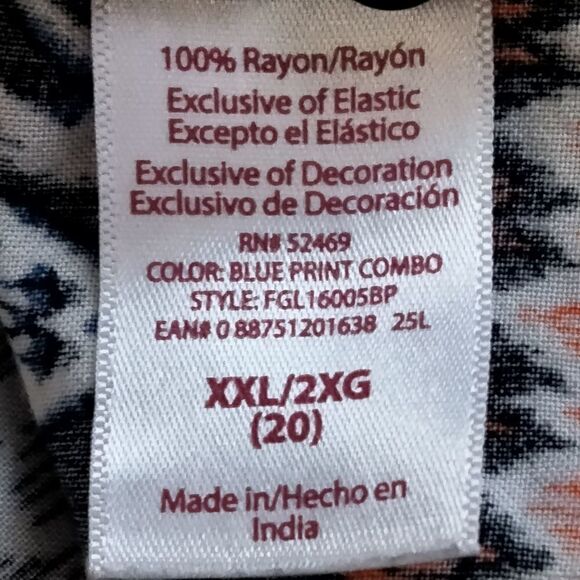 "Faded Glory" woman's blouse - Picture 7 of 9